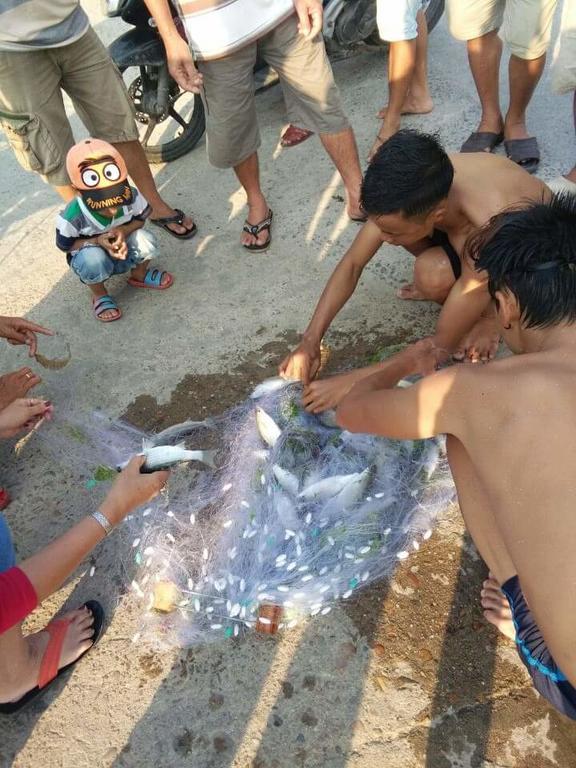 Tuan Thanh Homestay Tân Hiệ Bagian luar foto